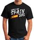 Herren Fan-Shirt Spanien Spain Espana WM 2018 Fußball Weltmeisterschaft Moonworks®preview