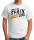 Herren Fan-Shirt Spanien Spain Espana WM 2018 Fußball Weltmeisterschaft Moonworks®preview