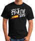 Herren Fan-Shirt Spanien Spain Espana WM 2026 Fußball Weltmeisterschaft Moonworks®preview