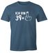 Herren Geburtstags T-Shirt Ich bin 29+ 39+ 49+ 59+ Mittelfinger Fun-Shirt lustiges Geschenk zum runden Geburtstag Moonworks®preview
