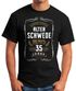 Herren Geschenk T-Shirt Geburtstag Lebende Legende Alter Schwede 30-80 Jahre Moonworks®preview