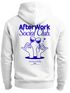 Herren Hoodie After Work Social Club Kapuzensweatshirt mit Gläser-Print Feierabend Streetwear Neverless®preview