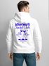 Herren Hoodie After Work Social Club Kapuzensweatshirt mit Gläser-Print Feierabend Streetwear Neverless®preview