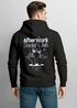 Herren Hoodie After Work Social Club Kapuzensweatshirt mit Gläser-Print Feierabend Streetwear Neverless®preview