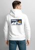 Herren Hoodie Backprint Berge Wandern Berg-Grafik Vintage Retro Style Kapuzen-Pullover Männer Fashion Streetstyle Neverless®preview