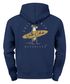 Herren Hoodie Backprint California Surfing Print Otter mit Surfboard Grafik Kapuzen-Pullover Männer Fashion Streetstyle Neverless®preview