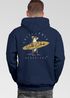 Herren Hoodie Backprint California Surfing Print Otter mit Surfboard Grafik Kapuzen-Pullover Männer Fashion Streetstyle Neverless®preview