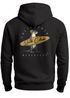 Herren Hoodie Backprint California Surfing Print Otter mit Surfboard Grafik Kapuzen-Pullover Männer Fashion Streetstyle Neverless®preview