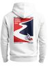 Herren Hoodie Backprint Cycling Club | Kapuzensweatshirt mit Fahrrad-Motiv Retro Grafik | Sunday Edition Neverless®preview