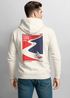 Herren Hoodie Backprint Cycling Club | Kapuzensweatshirt mit Fahrrad-Motiv Retro Grafik | Sunday Edition Neverless®preview