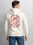 Herren Hoodie Backprint Eat Pizza Cat | Lustiger Kapuzenpullover Katze Pizza Fun Fashion Streetwear Neverless®preview