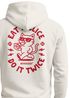 Herren Hoodie Backprint Eat Pizza Cat | Lustiger Kapuzenpullover Katze Pizza Fun Fashion Streetwear Neverless®preview