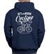 Herren Hoodie Backprint Fahrrad Bike Afterwork Cycling Skelett Grafik Kapuzen-Pullover Männer Fashion Streetstyle Neverless®preview