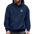 Herren Hoodie Backprint Fahrrad Bike Afterwork Cycling Skelett Grafik Kapuzen-Pullover Männer Fashion Streetstyle Neverless®preview