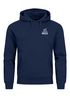 Herren Hoodie Backprint Fahrrad Bike Afterwork Cycling Skelett Grafik Kapuzen-Pullover Männer Fashion Streetstyle Neverless®preview