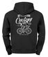 Herren Hoodie Backprint Fahrrad Bike Afterwork Cycling Skelett Grafik Kapuzen-Pullover Männer Fashion Streetstyle Neverless®preview