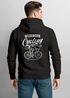Herren Hoodie Backprint Fahrrad Bike Afterwork Cycling Skelett Grafik Kapuzen-Pullover Männer Fashion Streetstyle Neverless®preview