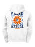Herren Hoodie Backprint Freed by Nature | Kapuzensweatshirt mit Sonne Motiv Outdoor Design Streetwear Neverless®preview