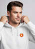 Herren Hoodie Backprint Freed by Nature | Kapuzensweatshirt mit Sonne Motiv Outdoor Design Streetwear Neverless®preview