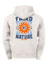 Herren Hoodie Backprint Freed by Nature | Kapuzensweatshirt mit Sonne Motiv Outdoor Design Streetwear Neverless®preview