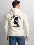 Herren Hoodie Backprint Grafik Print Katze Weihnachtspullover Naughty List Champion Männer Fashion Streetstyle Neverless®preview