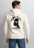 Herren Hoodie Backprint Grafik Print Katze Weihnachtspullover Naughty List Champion Männer Fashion Streetstyle Neverless®preview