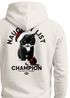 Herren Hoodie Backprint Grafik Print Katze Weihnachtspullover Naughty List Champion Männer Fashion Streetstyle Neverless®preview