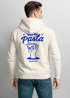 Herren Hoodie Backprint More Pasta Less Disaster Lustiges Nudel Design Retro Food Print Männer Fashion Streetstyle Neverless®preview