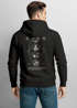 Herren Hoodie Backprint Nature Balance Outdoor Icons Kapuzen-Pullover Männer Fashion Streetstyle Neverless®preview