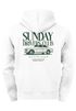 Herren Hoodie Backprint Oldtimer Auto Sunday Driver Club Aufdruck Retro Männer Fashion Streetstyle Neverless®preview