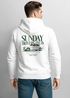 Herren Hoodie Backprint Oldtimer Auto Sunday Driver Club Aufdruck Retro Männer Fashion Streetstyle Neverless®preview