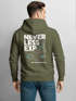 Herren Hoodie Backprint Outdoor Expedition Motiv Kapuzen-Pullover Männer Fashion Streetstyle Neverless®preview
