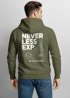 Herren Hoodie Backprint Outdoor Expedition Motiv Kapuzen-Pullover Männer Fashion Streetstyle Neverless®preview