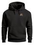 Herren Hoodie Backprint Outdoor Grafik Line Art Berge Natur Rückenaufdruck Motiv Kapuzen-Pullover Männer Fashion Streetstyle Neverless®preview