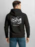 Herren Hoodie Backprint Outdoor Wandern Motiv Kapuzen-Pullover Männer Fashion Streetstyle Neverless®preview