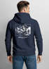 Herren Hoodie Backprint Outdoor Wandern Motiv Kapuzen-Pullover Männer Fashion Streetstyle Neverless®preview