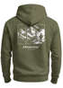 Herren Hoodie Backprint Outdoor Wandern Motiv Kapuzen-Pullover Männer Fashion Streetstyle Neverless®preview