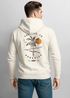 Herren Hoodie Backprint Paradise Design Kapuzenpullover mit Palmen Sonnenuntergang Summer Vibes Männer Fashion Neverless®preview
