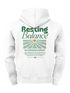 Herren Hoodie Backprint Resting Balance | Kapuzensweatshirt mit Mental Health Design Mindfulness Streetwear Neverless®preview
