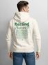 Herren Hoodie Backprint Resting Balance | Kapuzensweatshirt mit Mental Health Design Mindfulness Streetwear Neverless®preview