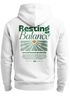 Herren Hoodie Backprint Resting Balance | Kapuzensweatshirt mit Mental Health Design Mindfulness Streetwear Neverless®preview
