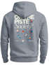 Herren Hoodie Backprint Skifahren Snowboarden Après Ski Kapuzen-Pullover Männer Fashion Streetstyle Neverless®preview