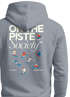 Herren Hoodie Backprint Skifahren Snowboarden Après Ski Kapuzen-Pullover Männer Fashion Streetstyle Neverless®preview