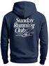 Herren Hoodie Backprint Sport Laufen Joggen Grafik Sunday Running Club Retro Rückenaufdruck Fashion Streetstyle Neverless®preview
