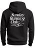 Herren Hoodie Backprint Sport Laufen Joggen Grafik Sunday Running Club Retro Rückenaufdruck Fashion Streetstyle Neverless®preview