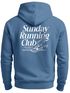 Herren Hoodie Backprint Sport Laufen Joggen Grafik Sunday Running Club Retro Rückenaufdruck Fashion Streetstyle Neverless®preview