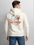 Herren Hoodie Backprint Spritzing the Day Away | Lustiger Kapuzenpullover Cocktail-Print Summer Fun Streetstyle Neverless®preview