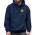 Herren Hoodie Backprint SpuchThink Outside Rückenaufdruck Wald Outdoor Camping Motiv Kapuzenpulli Männer Neverless®preview
