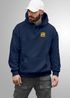 Herren Hoodie Backprint SpuchThink Outside Rückenaufdruck Wald Outdoor Camping Motiv Kapuzenpulli Männer Neverless®preview