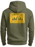 Herren Hoodie Backprint SpuchThink Outside Rückenaufdruck Wald Outdoor Camping Motiv Kapuzenpulli Männer Neverless®preview